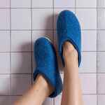 Домашние валенки CANT, синие (василек), размер 35