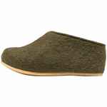 Домашние валенки CANT, зеленые (олива), размер 35