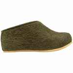 Домашние валенки CANT, зеленые (олива), размер 35