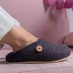 Домашние валенки STEP, темно-синие (клякса), размер 47