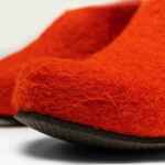 Домашние валенки STEP, красные, размер 35