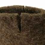 Домашние валенки WILD, серо-коричневые (натуральные), размер 35