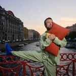 Домашние валенки WILD, синие (василек), размер 35