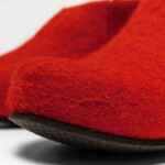 Домашние валенки WILD, красные, размер 35