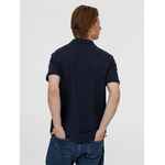 Рубашка поло унисекс PULSE, кобальт (темно-синяя), размер S