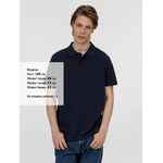 Рубашка поло унисекс PULSE, кобальт (темно-синяя), размер S