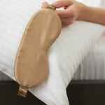 Маска для сна ESSENTIAL, бежевая