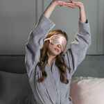 Маска для сна ESSENTIAL, розовая (пыльная роза)