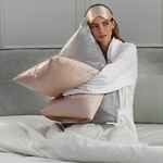 Маска для сна ESSENTIAL, розовая (пыльная роза)