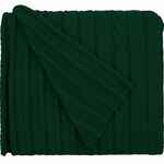 Плед TRESSA, темно-зеленый