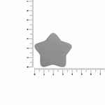 Наклейка тканевая LUNGA BIAL, M, серая