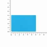 Наклейка тканевая LUNGA, L, голубая