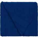 Плед ROMBUS, темно-синий (кобальт)