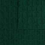 Плед BRAIDERA, темно-зеленый (хвойный)