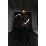 Шопер B4, черный с черными ручками