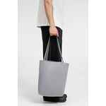 Шопер B5, серый с серыми ручками