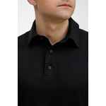 Рубашка поло унисекс SENTI, черная, размер S