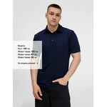 Рубашка поло унисекс SENTI, темно-синяя, размер S