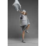 Шопер B3, серый с серыми ручками