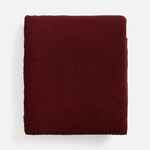 Плед LONGVIEW, темно-красный (винный)