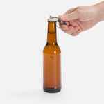 Брелок-подставка с открывалкой VIRKE, серебристый