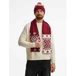 Шарф WINTERTUDE M, красный с белым