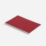 Блокнот SALVADOR в клетку, красный VER.2