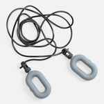 Мультифункциональная скакалка с эспандером MULTI MCFLY, серая