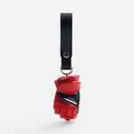 Брелок «Хоккейная перчатка», красный