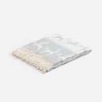 Плед «Скандинавия», серый