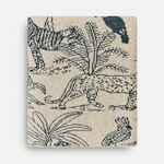 Плед SAVANNA, белый с синим