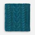 Плед HYGGE, темно-зеленый