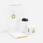 Набор ASTRELA, белый с золотистым