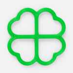 Подвеска FLORA, 3D-печать на заказ, клевер