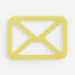 Подвеска OFFICE, 3D-печать на заказ, конверт