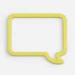 Подвеска OFFICE, 3D-печать на заказ, сообщение