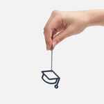 Подвеска INDUSTRY, 3D-печать на заказ, шапочка студента