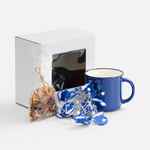 Набор WARM HOLLY, синий