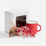 Набор WARM HOLLY, красный