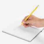 Карандаш простой TRIANGLE с ластиком, желтый