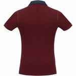 Рубашка поло мужская DNM FORWARD бордовая, размер S