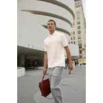 Рубашка поло HEAVYMILL черная, размер S