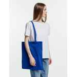 Холщовая сумка OPTIMA 135, ярко-синяя