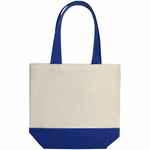 Холщовая сумка SHOPAHOLIC, ярко-синяя