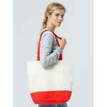 Холщовая сумка SHOPAHOLIC, красная