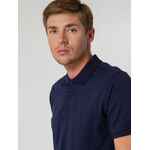 Рубашка поло мужская VIRMA STRETCH, темно-синяя, размер M