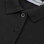 Рубашка поло женская NEPTUNE черная, размер L