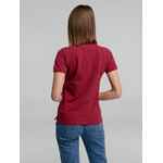 Рубашка поло женская NEPTUNE вишнево-красная, размер S