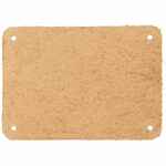 Лейбл кожаный BETA, XL, бежевый