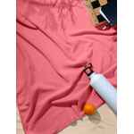 Флисовый плед WARM&PEACE, розовый (коралловый)